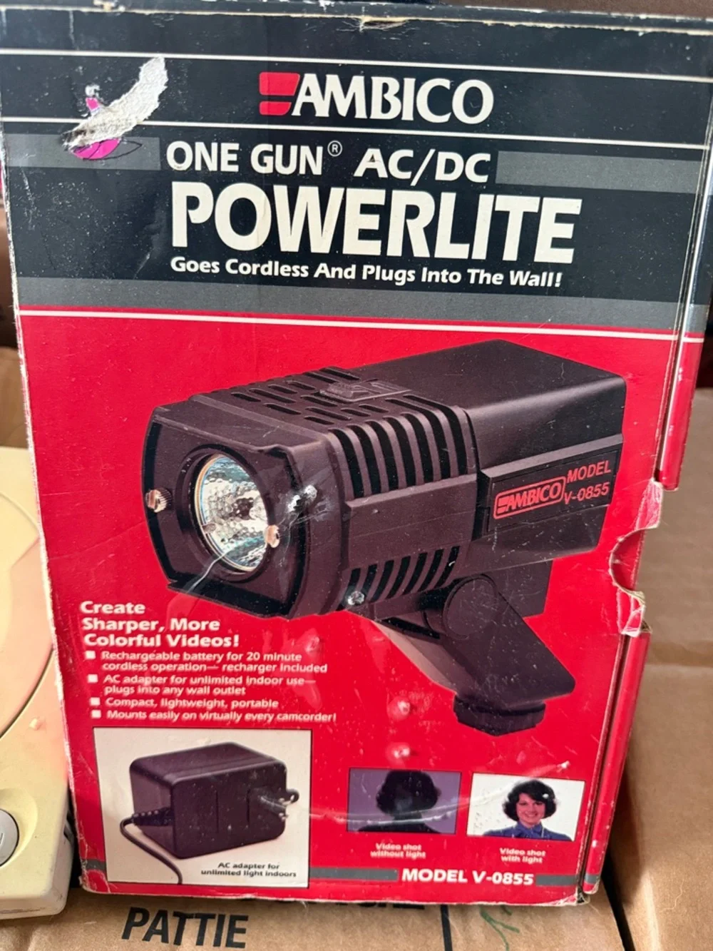 Powerlite V-0855 Video Light in Black